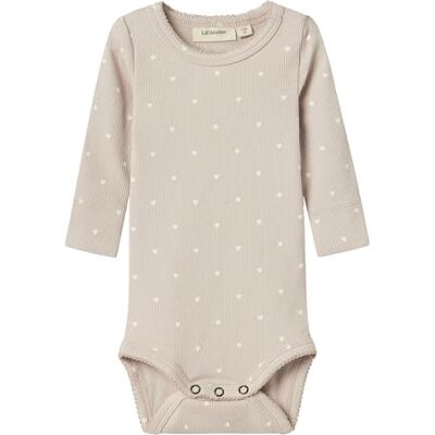 Lil' atelier baby dam Nbfgago Ls Slim Lil Noos body, Grå morn, numeric_56 Lil' atelier baby dam Nbfgago Ls Slim Lil Noos body, Grå morn, numeric_56