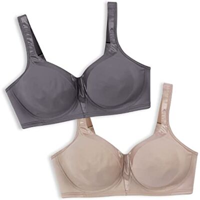 Playtex Damer Us4803 Bygellös 18 timmar, silkeslen mjuk behå, 2-pack Private Jet/Nude, 80DD, 2-pack Privat Jet/Nude, 80E Playtex Damer Us4803 Bygellös 18 timmar, silkeslen mjuk behå, 2-pack Private Jet/Nude, 80DD, 2-pack Privat Jet/Nude, 80E