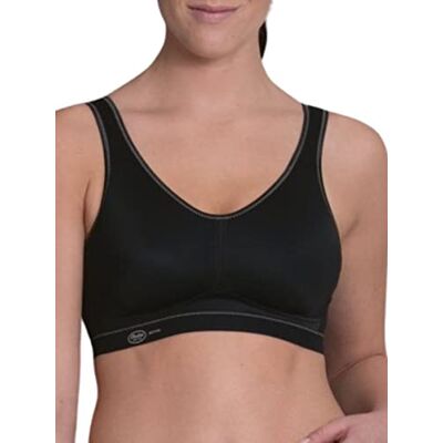 Anita Dam Sport Light & Firm BH, Svart (svart 001), 85A Anita Dam Sport Light & Firm BH, Svart (svart 001), 85A