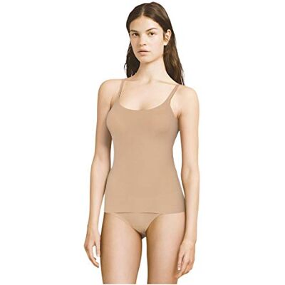 Chantelle Soft Stretch, topp med spagettiband och mjuka kupor, osynliga underkläder för kvinnor, naken, M/L Chantelle Soft Stretch, topp med spagettiband och mjuka kupor, osynliga underkläder för kvinnor, naken, M/L