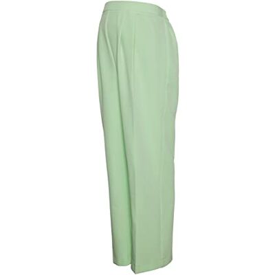 MAMALICIOUS Mlnomy Wide Wo Pants Hw mammabyxor, Grön aska, M MAMALICIOUS Mlnomy Wide Wo Pants Hw mammabyxor, Grön aska, M