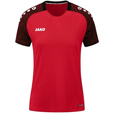 JAKO Dam T-Shirt Performance, Aqua/Vit/Marinblå, 34–36, 6197 JAKO Dam T-Shirt Performance, Aqua/Vit/Marinblå, 34–36, 6197