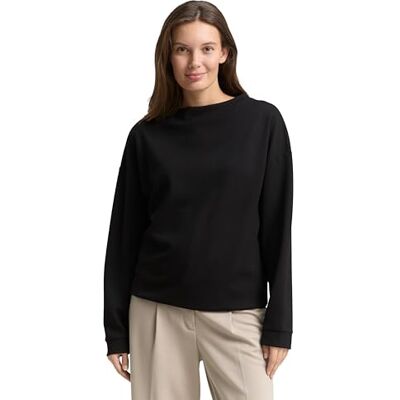 TOM TAILOR Damtröja, 14482 – djup svart, XL TOM TAILOR Damtröja, 14482 – djup svart, XL