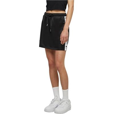 Urban Classics Damkjol för kvinnor spårkjol, Svart (blk/wht/Blk 00493), XS Urban Classics Damkjol för kvinnor spårkjol, Svart (blk/wht/Blk 00493), XS