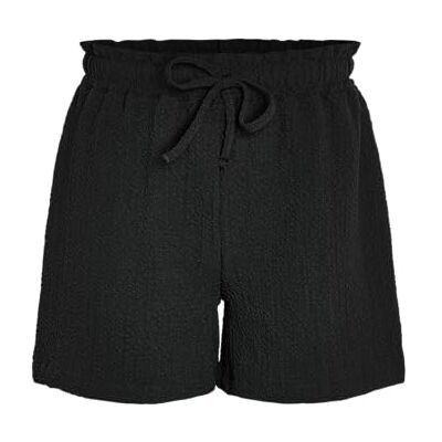 NOISY MAY Nmripple Hw shorts WVN Noos, svart, M NOISY MAY Nmripple Hw shorts WVN Noos, svart, M