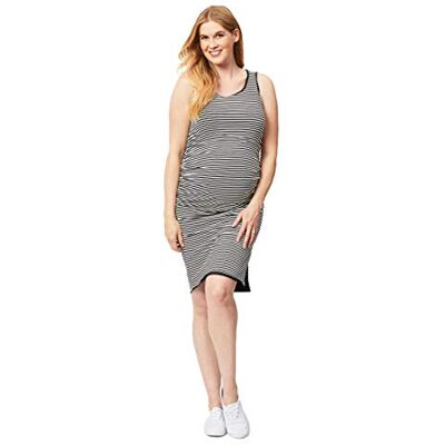 Cake Maternity Dam dam ärmlös reversibel maternity klänning, Remsa/svart, XS Cake Maternity Dam dam ärmlös reversibel maternity klänning, Remsa/svart, XS