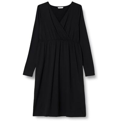 Noppies Damklänning Hollywood Nursing långärmad klänning, Svart – P090, 42 Noppies Damklänning Hollywood Nursing långärmad klänning, Svart – P090, 42