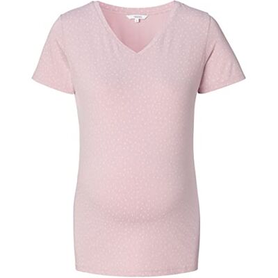 Noppies T-shirt för kvinnor ABA kortärmad allt over tryck, Violet Ice N045, 38 SE Noppies T-shirt för kvinnor ABA kortärmad allt over tryck, Violet Ice N045, 38 SE