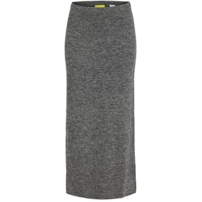 JJXX JACK&JONES JXEVI kjol stickad, Mörkgrå melange, XS JJXX JACK&JONES JXEVI kjol stickad, Mörkgrå melange, XS