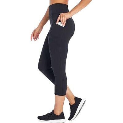 Marika Dam Drew hög midja magkontroll mitt på vaden legging leggings Marika Dam Drew hög midja magkontroll mitt på vaden legging leggings