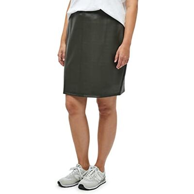 Peppercorn Linette PU-kjol för kvinnor, Beluga grön, 42/Stor Peppercorn Linette PU-kjol för kvinnor, Beluga grön, 42/Stor