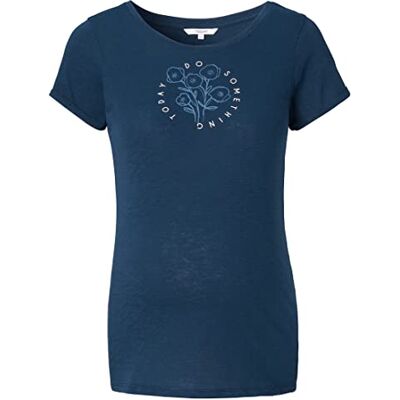 Noppies Maternity T-shirt för kvinnor, Olivarez kortärmad t-shirt, Moonlit Ocean-P985, L Noppies Maternity T-shirt för kvinnor, Olivarez kortärmad t-shirt, Moonlit Ocean-P985, L