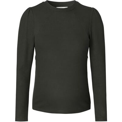 Noppies Damtopp Flint Nursing långärmad T-shirt, Svart oliv – N130, 42 Noppies Damtopp Flint Nursing långärmad T-shirt, Svart oliv – N130, 42