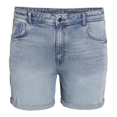 NOISY MAY Dam Nmmoni Hw DNM shorts Az359Lb Curve Noos, ljusblå (ljusblå denim), 26, Ljusblå (ljusblå denim), 52 NOISY MAY Dam Nmmoni Hw DNM shorts Az359Lb Curve Noos, ljusblå (ljusblå denim), 26, Ljusblå (ljusblå denim), 52