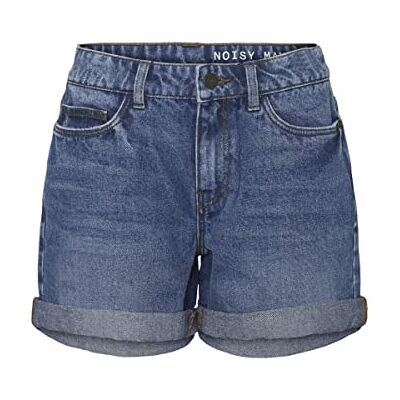 NOISY MAY denim shorts för kvinnor, Medium blå (medium blå denim), 58 NOISY MAY denim shorts för kvinnor, Medium blå (medium blå denim), 58