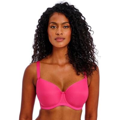 Freya Idol Behå med bygel, gjuten, t-shirt-behå, Rosa (Hot Pink), 75E Freya Idol Behå med bygel, gjuten, t-shirt-behå, Rosa (Hot Pink), 75E