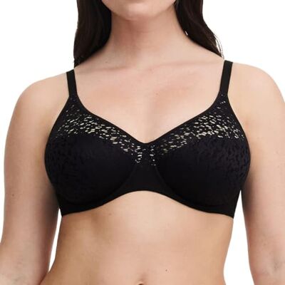 Chantelle dam Norah gjuten BH, Svart, 70G Chantelle dam Norah gjuten BH, Svart, 70G