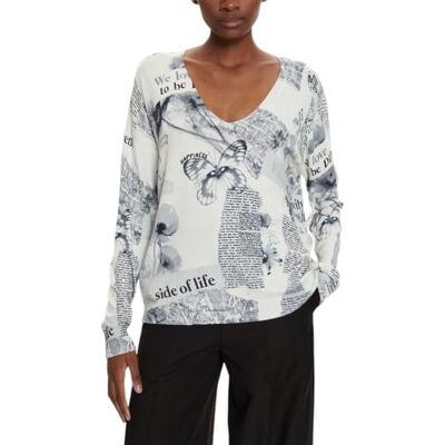 Desigual JERS_KAWARTHA Lakes, 1000 Blanco, XL, Vit, XL Desigual JERS_KAWARTHA Lakes, 1000 Blanco, XL, Vit, XL