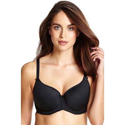 Panache Cari Spacer t-shirt-bh, dam (7961), Svart, 60E Panache Cari Spacer t-shirt-bh, dam (7961), Svart, 60E