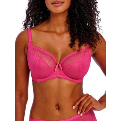 Freya Fancies Balconette K-kupa bh med balconet för kvinnor (1-pack), Färg: rosa, 28F Freya Fancies Balconette K-kupa bh med balconet för kvinnor (1-pack), Färg: rosa, 28F