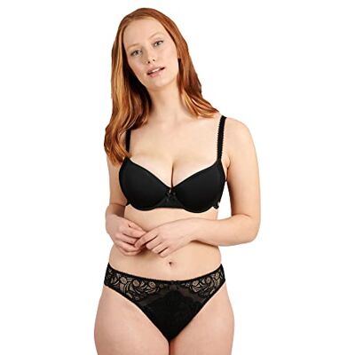 Sans Complexe Ariane Demi-BH för kvinnor, (Noir 4), 60C Sans Complexe Ariane Demi-BH för kvinnor, (Noir 4), 60C