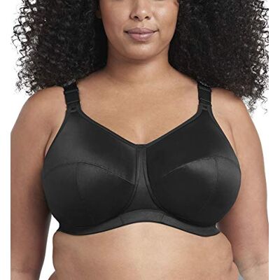 Goddess Celeste Soft Cup Full Coverage Comfort, heltäckande behå, ogenomskinlig dam, svart, 46M Goddess Celeste Soft Cup Full Coverage Comfort, heltäckande behå, ogenomskinlig dam, svart, 46M