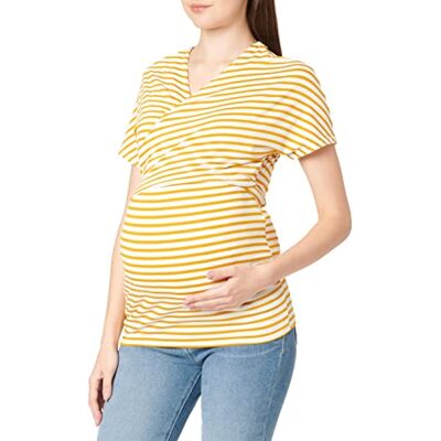 Dorothy Perkins Maternity dam Balettwrap – ockra rand Moderskap blus Dorothy Perkins Maternity dam Balettwrap – ockra rand Moderskap blus