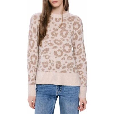 Springfield Tröja för kvinnor, Standard beige, L Springfield Tröja för kvinnor, Standard beige, L