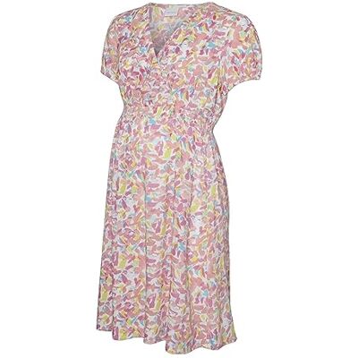 MAMALICIOUS Mama Licious damklänning MLCASEY TESS S/S WO Dress 2F A., Begonia rosa, S MAMALICIOUS Mama Licious damklänning MLCASEY TESS S/S WO Dress 2F A., Begonia rosa, S