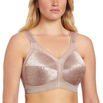 Playtex Trådlös BH för kvinnor, BH i 18 timmar i större storlekar tillgängliga, full täckning, utjämning, 4693, enkel eller 2-pack, Kola, 100B Playtex Trådlös BH för kvinnor, BH i 18 timmar i större storlekar tillgängliga, full täckning, utjämning, 4693, enkel eller 2-pack, Kola, 100B