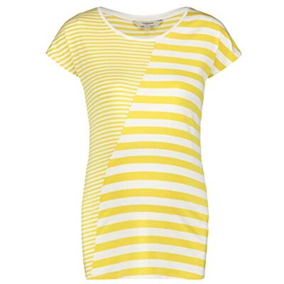 Noppies T-shirt för kvinnor Ss Noni Yd moderskap, Flerfärgad (Super Lemon P078), 34 SE Noppies T-shirt för kvinnor Ss Noni Yd moderskap, Flerfärgad (Super Lemon P078), 34 SE