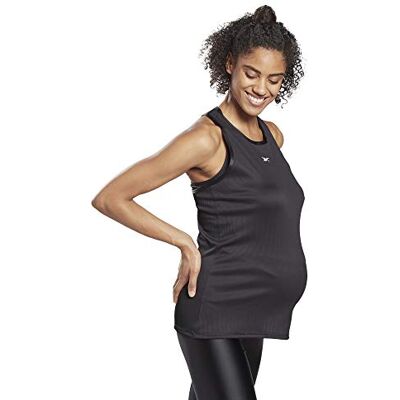 Reebok kvinnors Sr moderskap linne ärmlös topp Reebok kvinnors Sr moderskap linne ärmlös topp