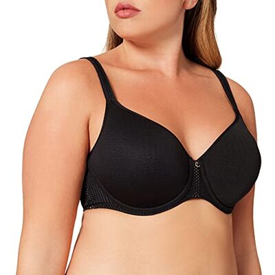 Chantelle CHIC ESSENTIAL, täckande distansbehå, osynliga underkläder för kvinnor, svart, 80B Chantelle CHIC ESSENTIAL, täckande distansbehå, osynliga underkläder för kvinnor, svart, 80B