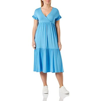 MAMALICIOUS MLHELEN TESS SS JRS midiklänning 2F A., Azurblå, S MAMALICIOUS MLHELEN TESS SS JRS midiklänning 2F A., Azurblå, S