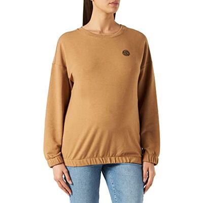 Supermom Damtröja långärmad melange tröja, Tigers Eye – P914, 42 SE Supermom Damtröja långärmad melange tröja, Tigers Eye – P914, 42 SE