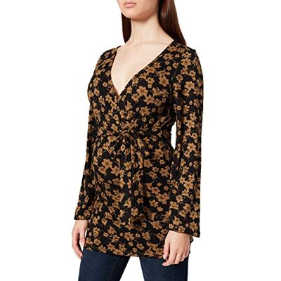 Noppies Maternity dam Top nurs ls AOP Irving T-shirt, Black-P090, XXL, Svart – P090, 44 Noppies Maternity dam Top nurs ls AOP Irving T-shirt, Black-P090, XXL, Svart – P090, 44