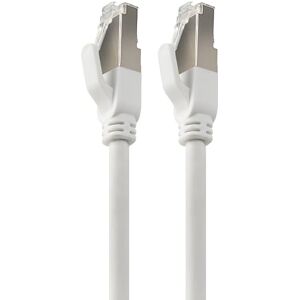 APM Cat 8 Ethernet-kabel, 15 m, RJ45 nätverk, 40 Gbps, 2 000 MHz, S/FTP-skärmad, ultrahöghastighetsinternetkabel, kompatibel med PC, modem, TV-router, Xbox Switch, PS5, PS4 Gaming, 560374 APM Cat 8 Ethernet-kabel, 15 m, RJ45 nätverk, 40 Gbps, 2 000 MHz, S/FTP-skärmad, ultrahöghastighetsinternetkabel, kompatibel med PC, modem, TV-router, Xbox Switch, PS5, PS4 Gaming, 560374