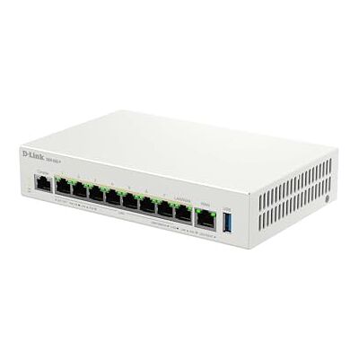 D-Link DBR-600-P Professionell PoE-router 2,5G Dual WAN VPN-router med 8 × PoE+-portar (123W), multi-WAN-laddningsfördelning, brandväggssäkerhet, AP-hantering perfekt för kontor och kaféer D-Link DBR-600-P Professionell PoE-router 2,5G Dual WAN VPN-router med 8 × PoE+-portar (123W), multi-WAN-laddningsfördelning, brandväggssäkerhet, AP-hantering perfekt för kontor och kaféer