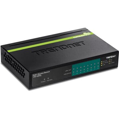 TRENDnet 8-port GREENnet Gigabit PoE+ Switch (105W), TPE-TG80G TRENDnet 8-port GREENnet Gigabit PoE+ Switch (105W), TPE-TG80G