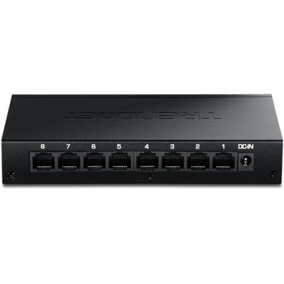 TRENDnet 8-portars 2,5 Gb Switch, TEG-S381, 8 x 2,5 G RJ45-portar, 40 Gbps omkopplingskapacitet, NDAA + TAA-kompatibel, Ethernet-splitter, för spelkonsol, NAS, PC, livstidsskydd TRENDnet 8-portars 2,5 Gb Switch, TEG-S381, 8 x 2,5 G RJ45-portar, 40 Gbps omkopplingskapacitet, NDAA + TAA-kompatibel, Ethernet-splitter, för spelkonsol, NAS, PC, livstidsskydd