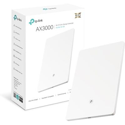 TP-Link Archer Air R5 WiFi 6 AX3000Mbps, WiFi 6 Mesh-repeater, 8mm ultratunn design, smarta antenner, flexibel installation, HomeShield, EasyMesh, WiFi Ethernet Access Point TP-Link Archer Air R5 WiFi 6 AX3000Mbps, WiFi 6 Mesh-repeater, 8mm ultratunn design, smarta antenner, flexibel installation, HomeShield, EasyMesh, WiFi Ethernet Access Point