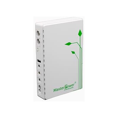 Master U-Power Mini UPS 4 000 mAh 36 W, elektrisk säkerhetskopiering för WiFi, router, modem och övervakningskameror, AC-ingång och USB/DC/PoE-utgångar (5 V 2A/3A, 9 V 2A, 12 V 1,5 A, 15 V, 24 V 1A) Master U-Power Mini UPS 4 000 mAh 36 W, elektrisk säkerhetskopiering för WiFi, router, modem och övervakningskameror, AC-ingång och USB/DC/PoE-utgångar (5 V 2A/3A, 9 V 2A, 12 V 1,5 A, 15 V, 24 V 1A)