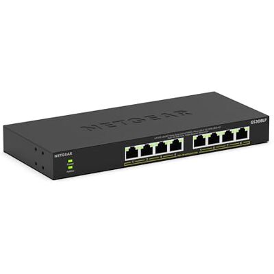 Netgear PoE Ethernet-switch 30 Portar (GS308LP) Netgear PoE Ethernet-switch 30 Portar (GS308LP)