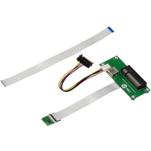 KALEA-INFORMATIQUE PCIe x8 till M2 E A Key-adapter med skärmad duk på 15 cm eller 25 cm för att montera ett PCI Express 8X-kort över en M.2 EA-nyckelport KALEA-INFORMATIQUE PCIe x8 till M2 E A Key-adapter med skärmad duk på 15 cm eller 25 cm för att montera ett PCI Express 8X-kort över en M.2 EA-nyckelport