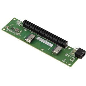 KALEA-INFORMATIQUE MCIO 4i till PCIe Gen 5.0 x8 eller x4-kort med 2 portar för att flytta en PCI Express-port, MCIO-kontakter vinkelräta mot PCIe-platsen KALEA-INFORMATIQUE MCIO 4i till PCIe Gen 5.0 x8 eller x4-kort med 2 portar för att flytta en PCI Express-port, MCIO-kontakter vinkelräta mot PCIe-platsen
