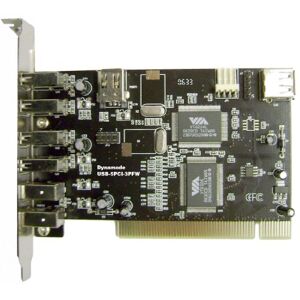 Dynamode USB/Firewire PCI-kort Dynamode USB/Firewire PCI-kort