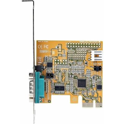 StarTech .com PCI Express seriekort, PCIe till RS232 (DB9) seriellt gränssnittskort, PC-seriekort, 16C1050 UART, standard- och lågprofilfästen, COM-kvarhållning, Windows/Linux (11050-PC-SERIAL-KORT) StarTech .com PCI Express seriekort, PCIe till RS232 (DB9) seriellt gränssnittskort, PC-seriekort, 16C1050 UART, standard- och lågprofilfästen, COM-kvarhållning, Windows/Linux (11050-PC-SERIAL-KORT)