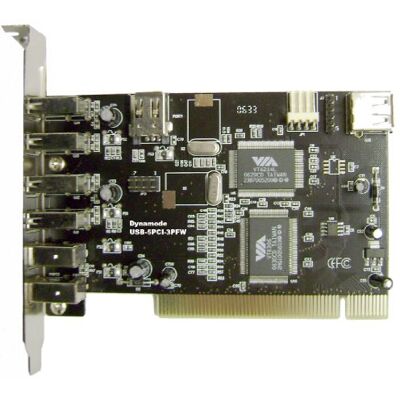 Dynamode USB/Firewire PCI-kort Dynamode USB/Firewire PCI-kort