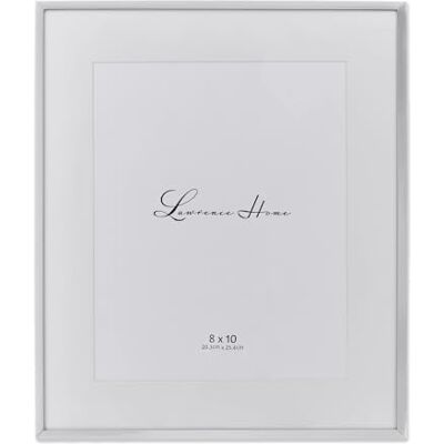 Lawrence Frames Lawrence ramar silverpläterad matt 8 gånger 10 bildram Lawrence Frames Lawrence ramar silverpläterad matt 8 gånger 10 bildram