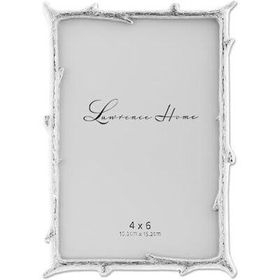 SILVER foto ram Lawrence Frames - 712646 - Elegant, vägg- och skrivbordsdisplay SILVER foto ram Lawrence Frames - 712646 - Elegant, vägg- och skrivbordsdisplay